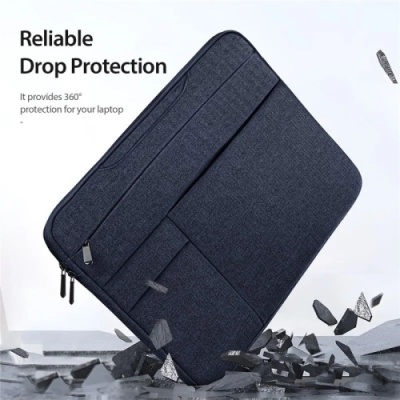 сумка для ноутбука dux ducis lbtd multi-pocket handbag for 15.5"-16" (navy blue) 