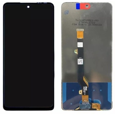 дисплей для tecno spark 10 pro (ki7) з чорним тачскріном, original