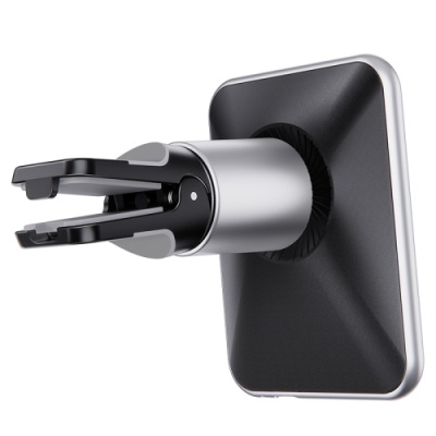 Автотримач Borofone BH43 Xperience Magnetic Wireless Charging (Чорно-Сталевий)
