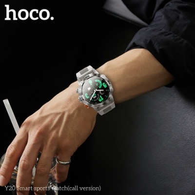 смарт-годинник hoco y20 (срібний) 