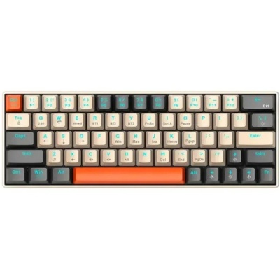 клавіатура провідна twolf t60 blue switch (синій/білий) 