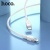 кабель hoco x109 silicone (pd) type-c - lightning 27w/1m (білий) 