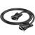 кабель hoco us11 vga male to vga male hd 1m (чорний) 