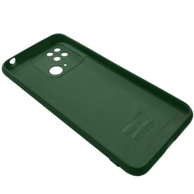 Купить силіконовий чохол soft silicone case для xiaomi redmi 10c (темно-зелений) онлайн