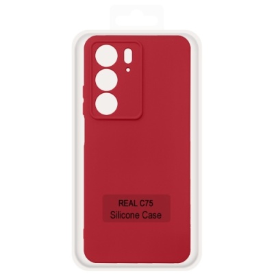 Купить чохол soft silicone case full для realme c75 (red) онлайн