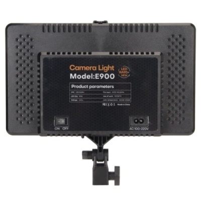 прямокутне студійне світло led e900 (10" / 2 акб 4400mah)(без акб) (чорний) 