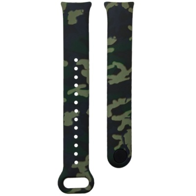 ремінець для xiaomi mi band 8/9/10 (military) green 