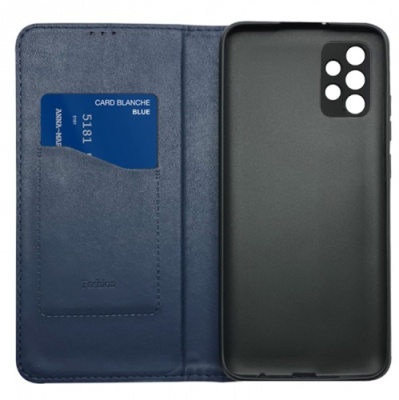 Купить чохол-книжка leather fold для samsung a725 galaxy a72 (темно-синій) онлайн