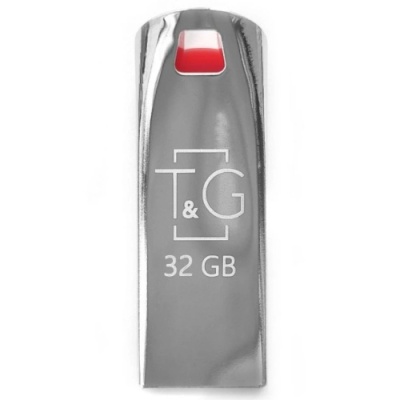 usb флеш-накопичувач tg 32gb chrome 115 (сталевий) 