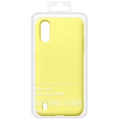 Купить силіконовий чохол nano silicone для samsung a015 galaxy a01 - yellow онлайн