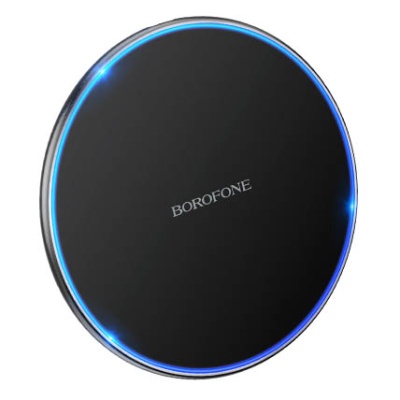 безпровідний зарядний пристрій borofone bq3 pro 15w (чорний) 