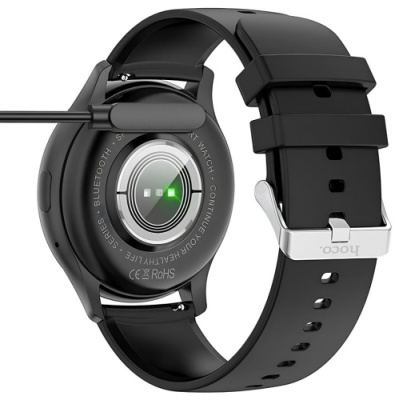 зарядний пристрій для смарт-годинника hoco y26/y27 (чорний) 