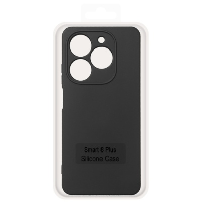 Купить чохол soft silicone case full для infinix smart 8 plus (black) онлайн