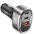 Автомобільний Зарядний Пристрій XO CC61 100W 1USB/30W/QC4.0 + 1Type-C/45W/PD + 1Lightning/25W (Чорний)