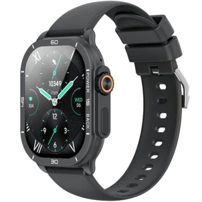 смарт-годинник xo j12 amoled (чорний) 