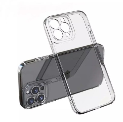 Купить силіконовий чохол ou case для apple iphone 13 pro (прозорий) онлайн