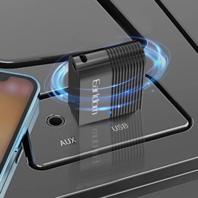 Bluetooth аудіо ресівер Earldom ET-M90 BT5.0 (Чорний)