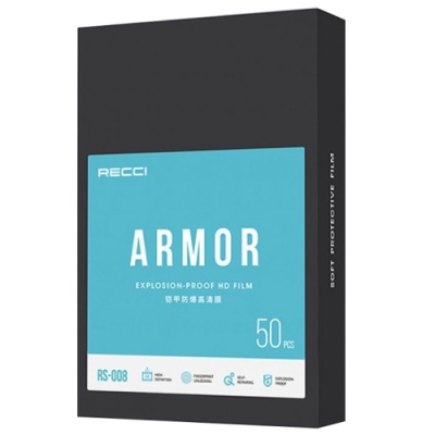 гідро-гель плівка recci armor explosion-proof hd 3a rs-008 глянець (1шт)