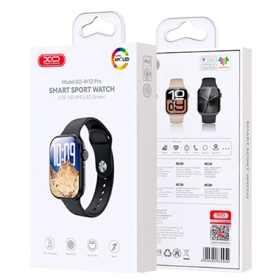 смарт-годинник xo w10 pro amoled (чорний) 