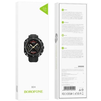 смарт-годинник borofone bd4 (чорний) 