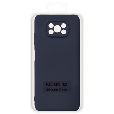 Купить чохол soft silicone case full для xiaomi poco x3/x3 pro (dark blue) онлайн