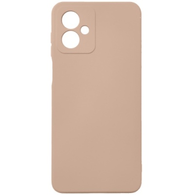 Купить силіконовий чохол soft silicone case для motorola g14 (пудра) онлайн