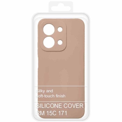 Купить чохол soft silicone case full для xiaomi redmi 15c/poco c85 (171.6/79.5/8mm) (пудра) онлайн