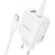 Мережевий Зарядний Пристрій Borofone BN30 1USB/18W/QC3.0 + 1Type-C/45W/PD + (Type-C - Type-C) (Білий) мережевий зарядний пристрій borofone bn30 1usb/18w/qc3.0 + 1type-c/45w/pd + (type-c - type-c) (білий)