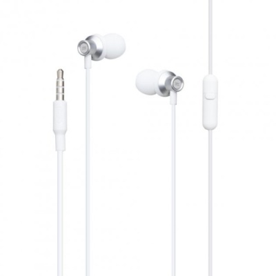 навушники xo ep15 in-ear metal white 