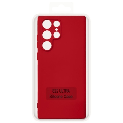 Купить чохол soft silicone case full для samsung s908 galaxy s22 ultra (red) онлайн