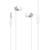 навушники xo ep15 in-ear metal white 