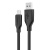 кабель earldom ec-175m soft silicone usb - microusb 3a/1m (чорний) 