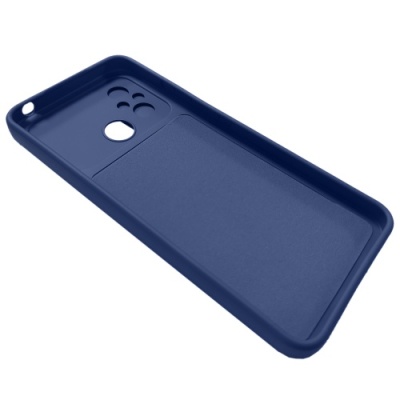 Купить силіконовий чохол soft tpu armor camshield для xiaomi redmi 12c - dark blue онлайн