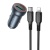 Автомобільний Зарядний Пристрій Borofone BZ32A 30W 1Type-C/30W/PD + 1USB/18W/QC3.0 + (Type-C - Lightning) (Сірий)