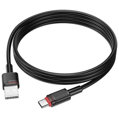 кабель borofone bx110 usb - type-c 3a/1м (чорний) 