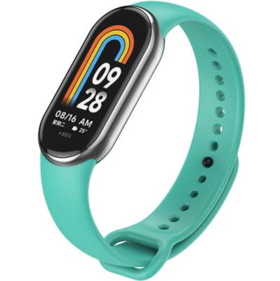 ремінець для xiaomi mi band 8/9/10 (бірюзовий) 