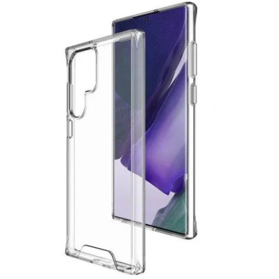 Купить силіконовий чохол space для samsung s908 galaxy s22 ultra (прозорий) онлайн