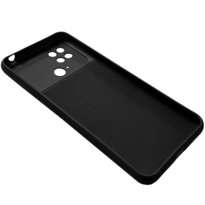 Купить силіконовий чохол silicone cover для xiaomi poco c40 (чорний) онлайн