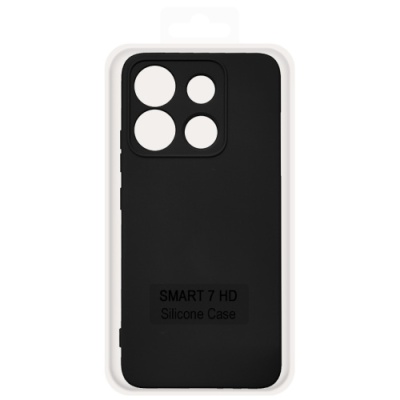 Купить чохол soft silicone case full для infinix smart 7 hd x6516 (black) онлайн