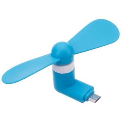 вентилятор (microusb) (синій) 