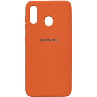 Купить силіконовий чохол soft silicone case для samsung a305 galaxy a30/a205 galaxy a20 - orange онлайн
