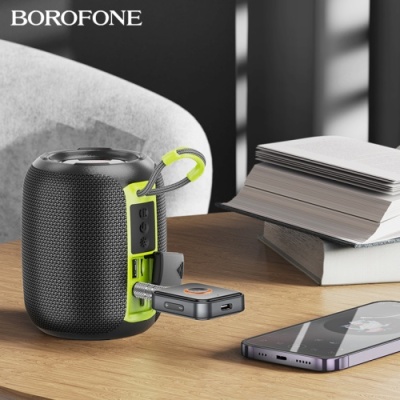 Bluetooth аудіо ресівер Borofone BC55 (Чорний)