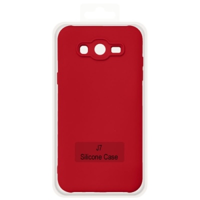 Купить чохол soft silicone case full для samsung j700 galaxy j7 (red) онлайн