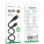 кабель borofone bx113 silicone type-c - type-c 60w/1m (чорний) 