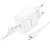 мережевий зарядний пристрій borofone ba81a power 1type-c/20w/pd + (type-c - lightning) (білий) 