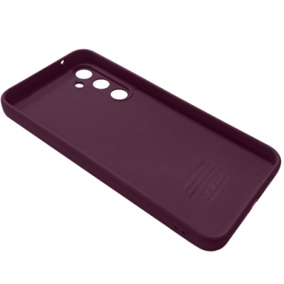 Купить чохол soft silicone case full для samsung a356 galaxy a35 5g (бордовий) онлайн