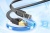 кабель lan earldom nw2 flat cat8 utp 26awg (7/0.16cca) * 4p+cross 6mm/5m black 