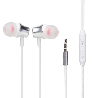 навушники skydolphin sr03 with mic silver 