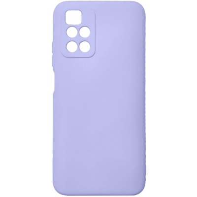Купить силіконовий чохол soft silicone case для xiaomi redmi 10/redmi 10 2022 (фіалковий) онлайн