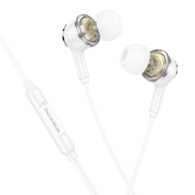 навушники borofone bm90 lightning (bluetooth connection) (білий) 